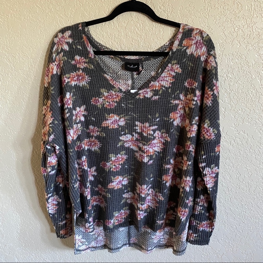 Urban Outfitters waffle knit top